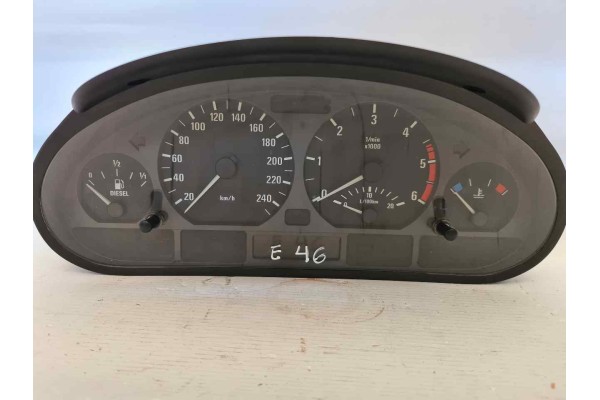 Recambio de cuadro instrumentos para bmw serie 3 berlina (e46) 2.0 16v diesel cat referencia OEM IAM 0263639080  