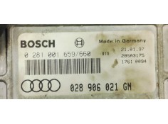 Recambio de centralita motor uce para audi a4 avant (b5) 1.9 tdi referencia OEM IAM 0281001659  