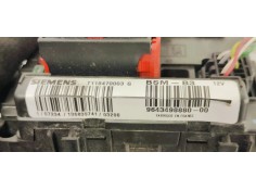 Recambio de caja reles / fusibles para citroen c3 1.4 referencia OEM IAM 9643498880  