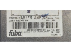 Recambio de modulo electronico para mercedes-benz clase m (w163) 270 cdi (163.113) referencia OEM IAM 1638200089  