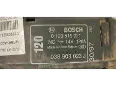 Recambio de alternador para audi a3 (8l) 1.9 tdi referencia OEM IAM 038903023J  