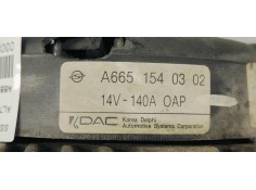 Recambio de alternador para ssangyong rodius 2.7 xdi 165 referencia OEM IAM A6651540302  