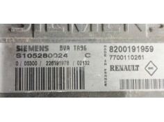 Recambio de centralita motor uce para renault megane i scenic (ja0) 1.6 referencia OEM IAM 8200191959  