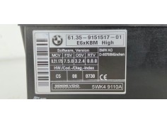Recambio de modulo electronico para bmw serie 5 berlina (e60) 3.0 turbodiesel cat referencia OEM IAM 6135915151701  