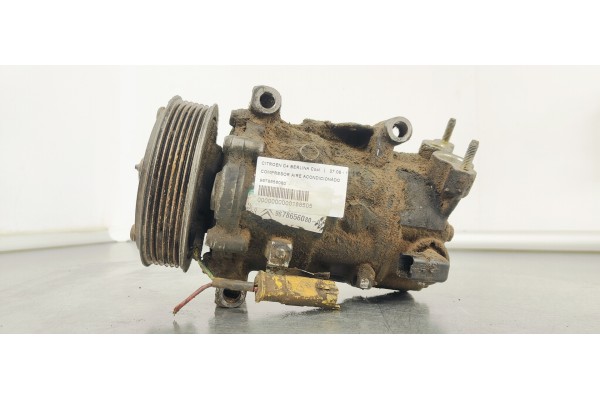Recambio de compresor aire acondicionado para citroen c4 berlina cool referencia OEM IAM 9678656080  