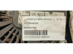 Recambio de alternador para citroen c4 berlina cool referencia OEM IAM 9646321780  