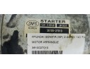 Recambio de motor arranque para hyundai sonata (nf) 2.0crdi 140 fap referencia OEM IAM 3610027010  