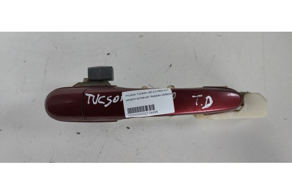 Recambio de maneta exterior trasera derecha para hyundai tucson (jm) 2.0 crdi cat referencia OEM IAM   