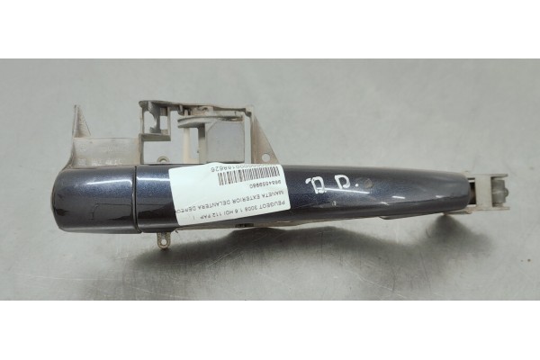 Recambio de maneta exterior delantera derecha para peugeot 3008 1.6 hdi 112 fap referencia OEM IAM 9684559980  