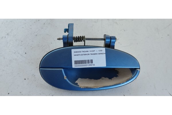Recambio de maneta exterior trasera derecha para daewoo tacuma sx-plus referencia OEM IAM   
