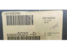 Recambio de cuadro instrumentos para renault clio iii exception 2 referencia OEM IAM 8200305020D  