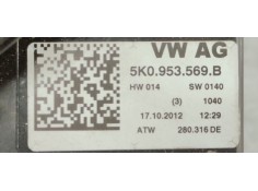 Recambio de anillo airbag para volkswagen passat lim. (362) 2.0 tdi referencia OEM IAM 5K0953569B  