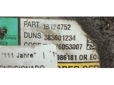 Recambio de compresor aire acondicionado para opel zafira b edition ´´111 jahre´´ referencia OEM IAM 13124752  