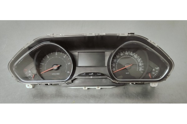 Recambio de cuadro instrumentos para peugeot 208 1.6 hdi 92 fap referencia OEM IAM 9674643080  