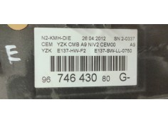 Recambio de cuadro instrumentos para peugeot 208 1.6 hdi 92 fap referencia OEM IAM 9674643080  