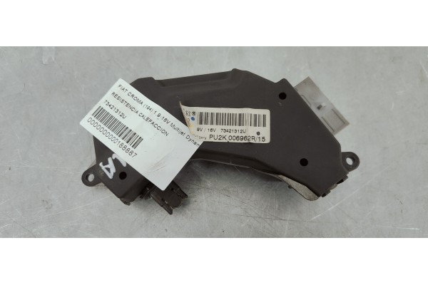 Recambio de resistencia calefaccion para fiat croma (194) 1.9 16v multijet dynamic referencia OEM IAM 73421312U  