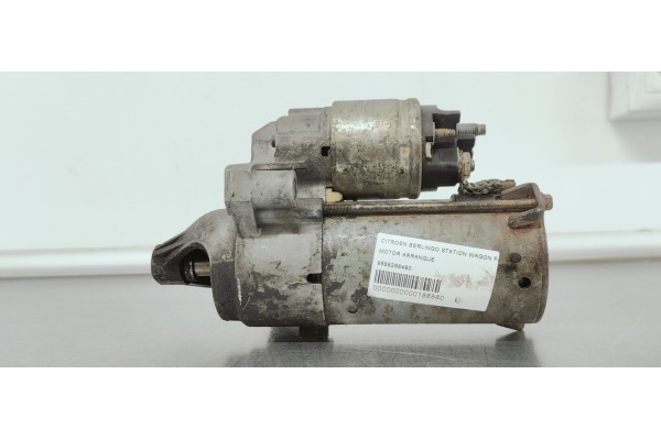 Recambio de motor arranque para citroen berlingo station wagon fase 2 referencia OEM IAM 9688268480  