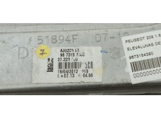 Recambio de elevalunas delantero derecho para peugeot 208 1.6 hdi 92 fap referencia OEM IAM 9673154380  