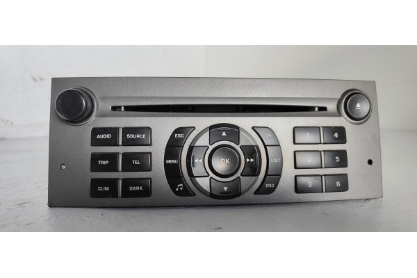Recambio de sistema audio / radio cd para peugeot 407 st sport referencia OEM IAM 9659142777  
