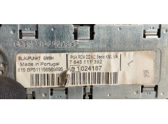 Recambio de sistema audio / radio cd para peugeot 407 st sport referencia OEM IAM 9659142777  