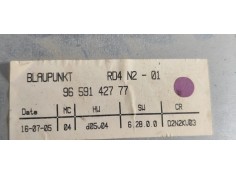 Recambio de sistema audio / radio cd para peugeot 407 st sport referencia OEM IAM 9659142777  