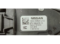 Recambio de pedal acelerador para nissan qashqai (j11) 1.6 i turbo 163 referencia OEM IAM 180024BA0B  
