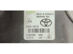 Recambio de faro antiniebla derecho para toyota yaris 1.5 i 112 referencia OEM IAM 8121002110  