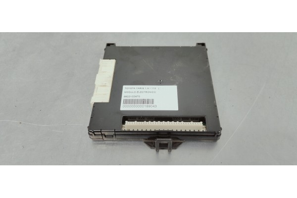 Recambio de modulo electronico para toyota yaris 1.5 i 112 referencia OEM IAM 892210D870  