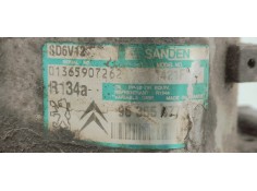 Recambio de compresor aire acondicionado para peugeot 206 berlina referencia OEM IAM SD6VEAF  