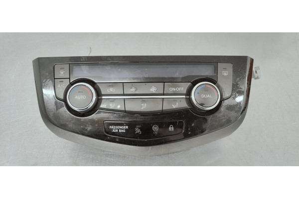 Recambio de mando climatizador para nissan qashqai (j11) 1.6 i turbo 163 referencia OEM IAM 275004EA0A  