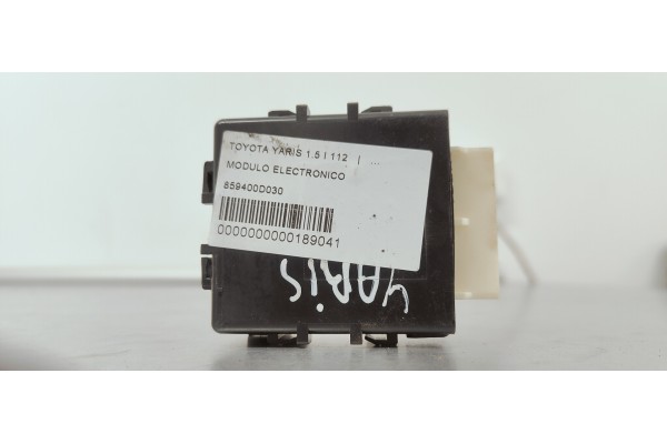 Recambio de modulo electronico para toyota yaris 1.5 i 112 referencia OEM IAM 859400D030  