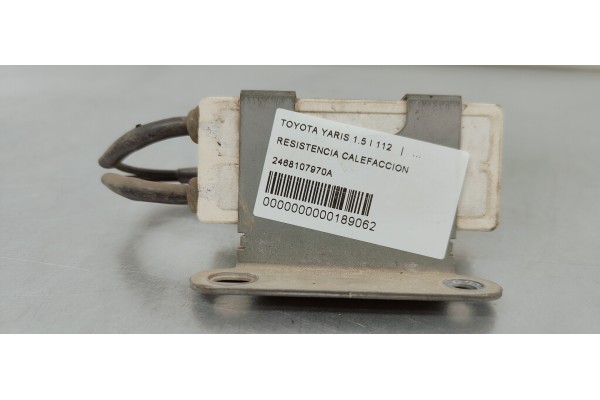 Recambio de resistencia calefaccion para toyota yaris 1.5 i 112 referencia OEM IAM 2468107970A  