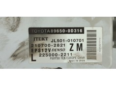 Recambio de modulo electronico para toyota yaris 1.5 i 112 referencia OEM IAM 896500D316  