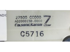 Recambio de mando calefaccion / aire acondicionado para nissan murano (z50) básico referencia OEM IAM 27500CC000  
