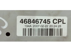 Recambio de caja reles / fusibles para fiat croma (194) 1.9 16v multijet dynamic referencia OEM IAM 46846745  