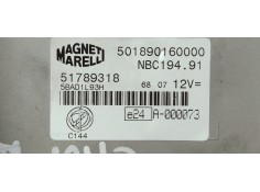 Recambio de modulo electronico para fiat croma (194) 1.9 16v multijet dynamic referencia OEM IAM 51789318  