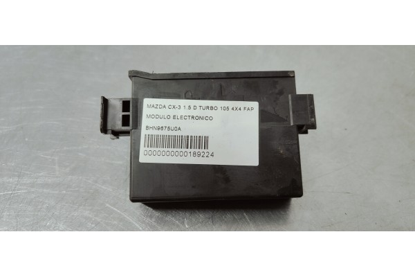 Recambio de modulo electronico para mazda cx-3 1.5 d turbo 105 4x4 fap referencia OEM IAM BHN9675U0A  