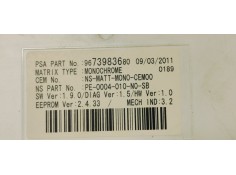 Recambio de cuadro instrumentos para peugeot rcz 2.0 hdi 163 fap referencia OEM IAM 9666662080  