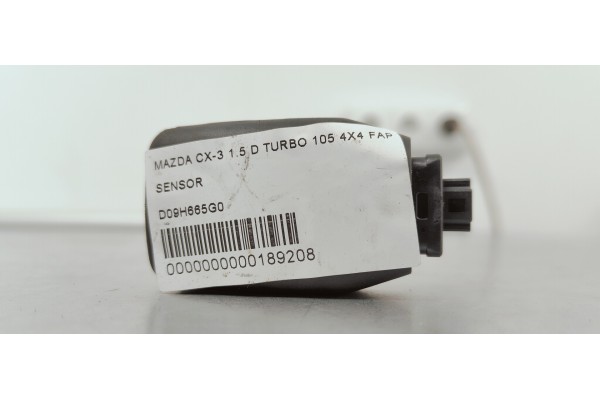 Recambio de sensor para mazda cx-3 1.5 d turbo 105 4x4 fap referencia OEM IAM D09H665G0  