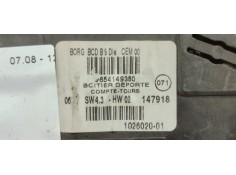 Recambio de pantalla multifuncion para citroen c4 berlina cool referencia OEM IAM 9654149380  