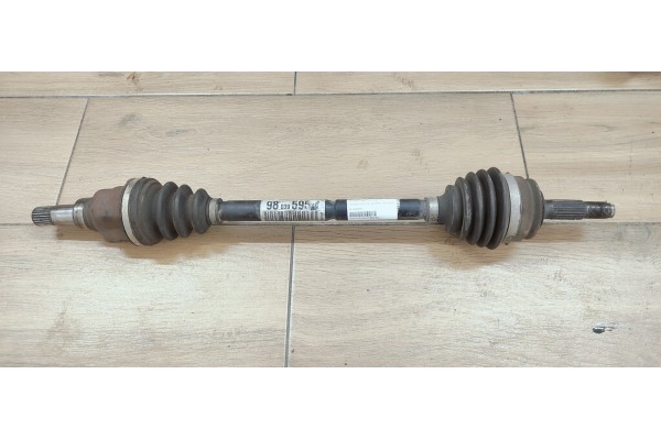 Recambio de transmision delantera izquierda para peugeot 208 referencia OEM IAM 9803959580  