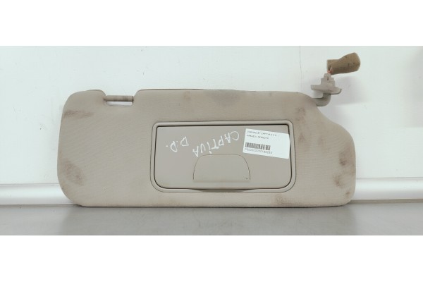 Recambio de parasol derecho para chevrolet captiva 2.0 d referencia OEM IAM   