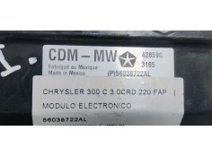 Recambio de modulo electronico para chrysler 300 c 3.0crd 220 fap referencia OEM IAM 56038722AL  