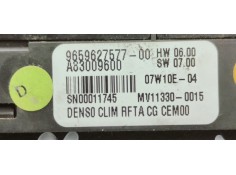 Recambio de mando climatizador para citroen c4 picasso exclusive referencia OEM IAM 9659627577  