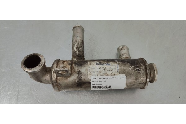 Recambio de enfriador egr para citroen c4 berlina vtr plus referencia OEM IAM 9646762280  