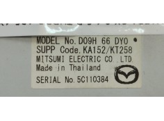 Recambio de antena para mazda cx-3 1.5 d turbo 105 4x4 fap referencia OEM IAM D09H66DY0  