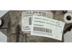 Recambio de compresor aire acondicionado para renault scenic ii 1.5dci 105 referencia OEM IAM 8200940837  