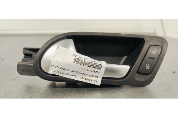 Recambio de maneta interior delantera izquierda para volkswagen tiguan (5n2) 2.0 tsi referencia OEM IAM 5N2837113  