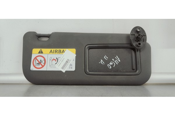 Recambio de parasol derecho para toyota aygo x 1.0i 72 referencia OEM IAM   