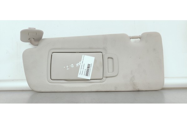 Recambio de parasol izquierdo para renault megane iv berlina 5p megane iv berlina fase 1 referencia OEM IAM 964009419R  